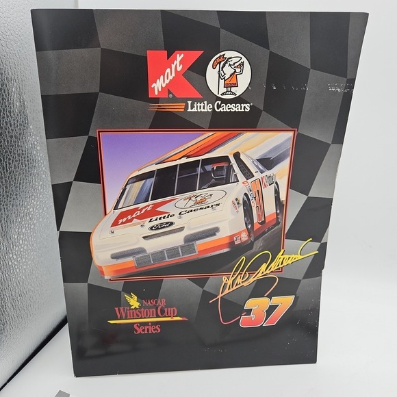 Vintage John Andretti Little Caesars Press Kit Media Guide 1994 K Mart Nascar 37 - Picture 2 of 7